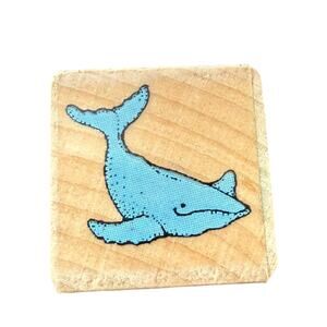 Hero Arts Whale Small Rubber Stamp